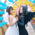 庄园小姐姐图片,田园风光中的青春倩影